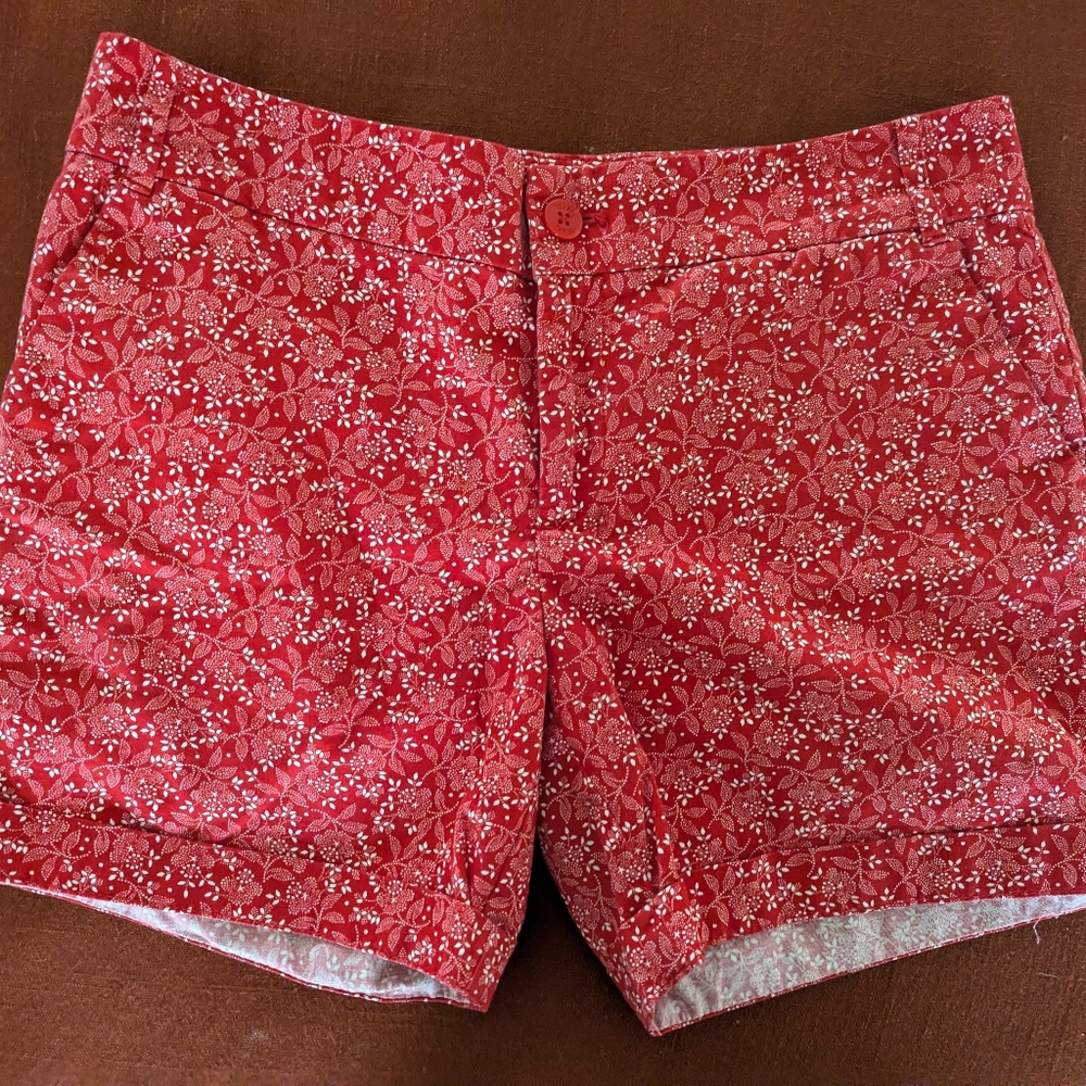Floral Women's Chaps Shorts